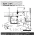 2E+D-T 3 2E+D-T Tricycle-Condos-2E+D-T-floorplan