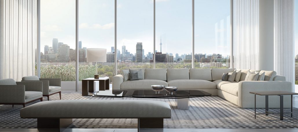 346 Davenport Condos - livingroom