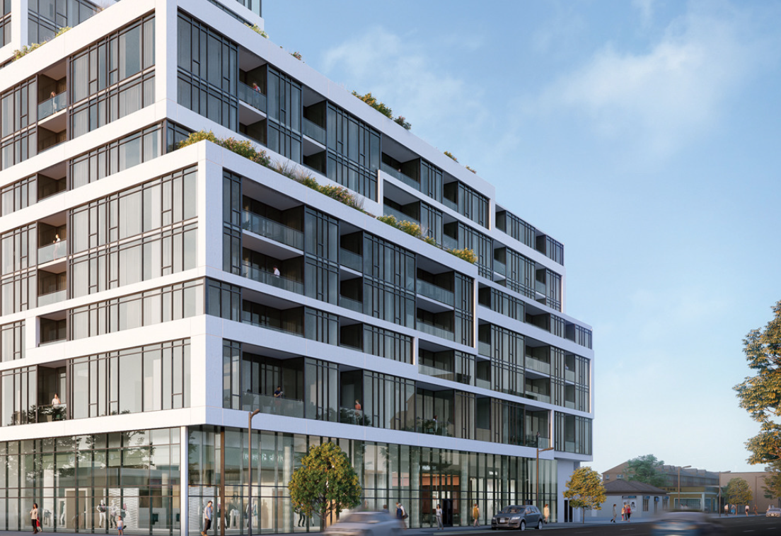 859 West Queensway Condos Side View