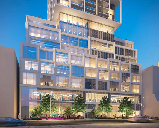 90 Eglinton Avenue East Condos Rendering