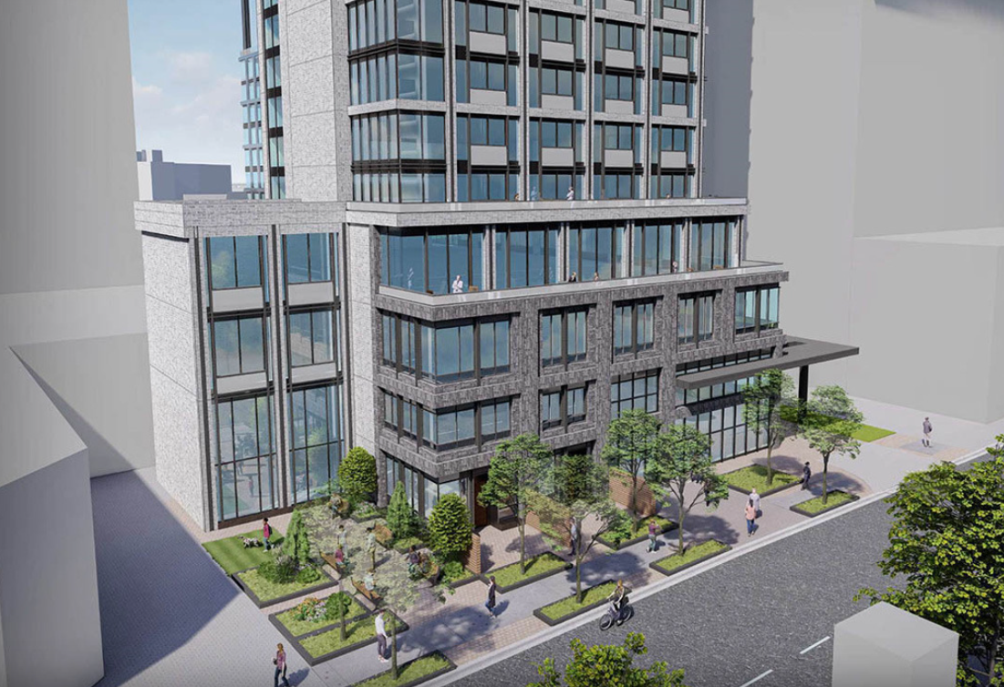 906 Yonge Street Condos Exterior View of Podium