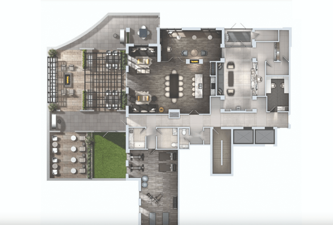 Amenity Plan-42 Mill Street Condos