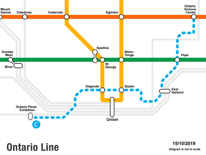 28 Eastern Condos - ontario - subway - lines