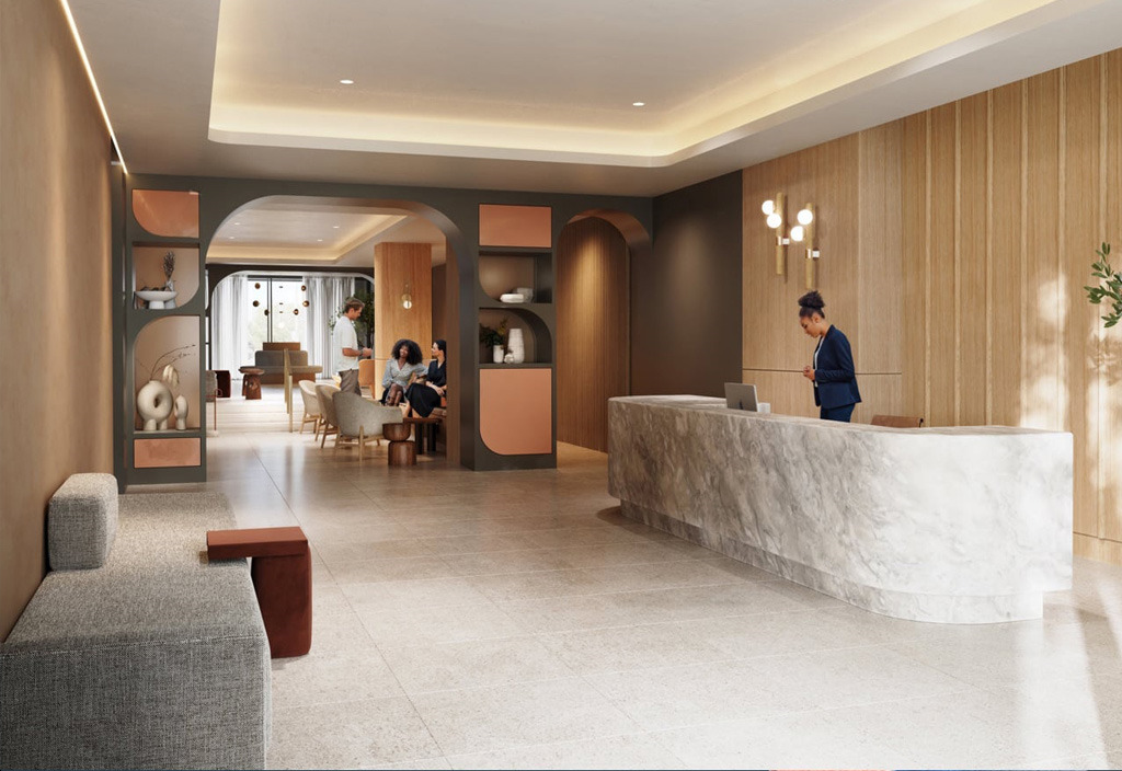 Joya Condos - Resident-Lobby-with-Concierge-5