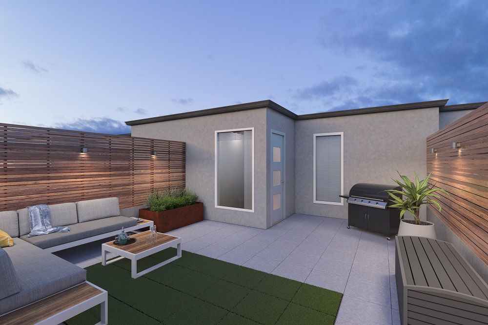 Pioneer Park Towns - Rooftop