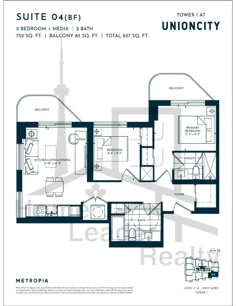 UnionCity-Condos-SUITE-04(BF)-TOWER-1-floorplan