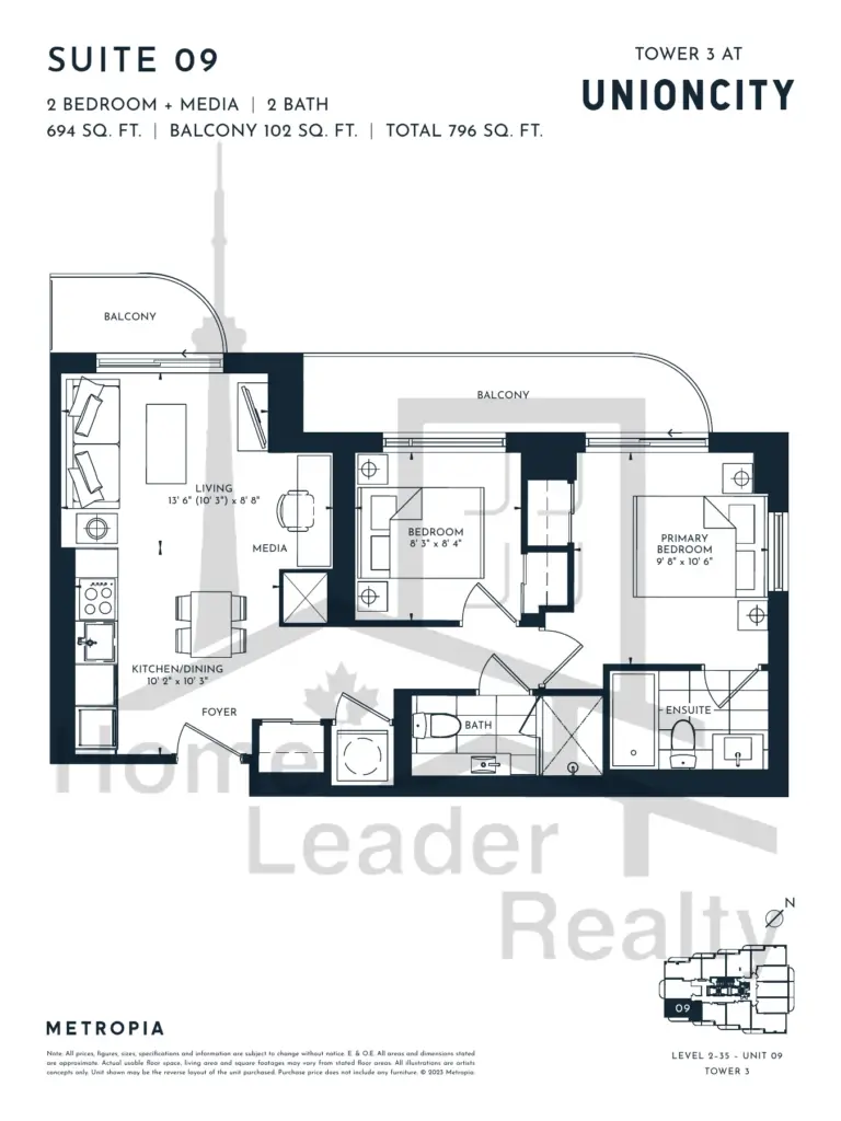UnionCity-Condos-SUITE-09-TOWER-3-floorplan
