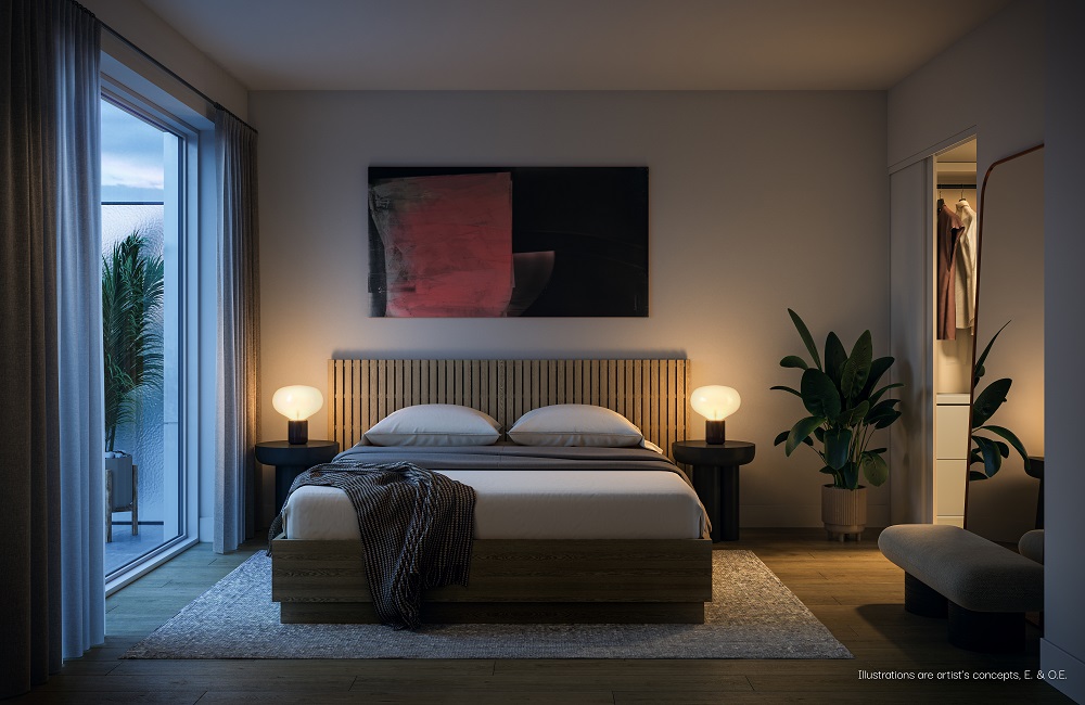 BLVD. Q Condos -Suite-Bedroom