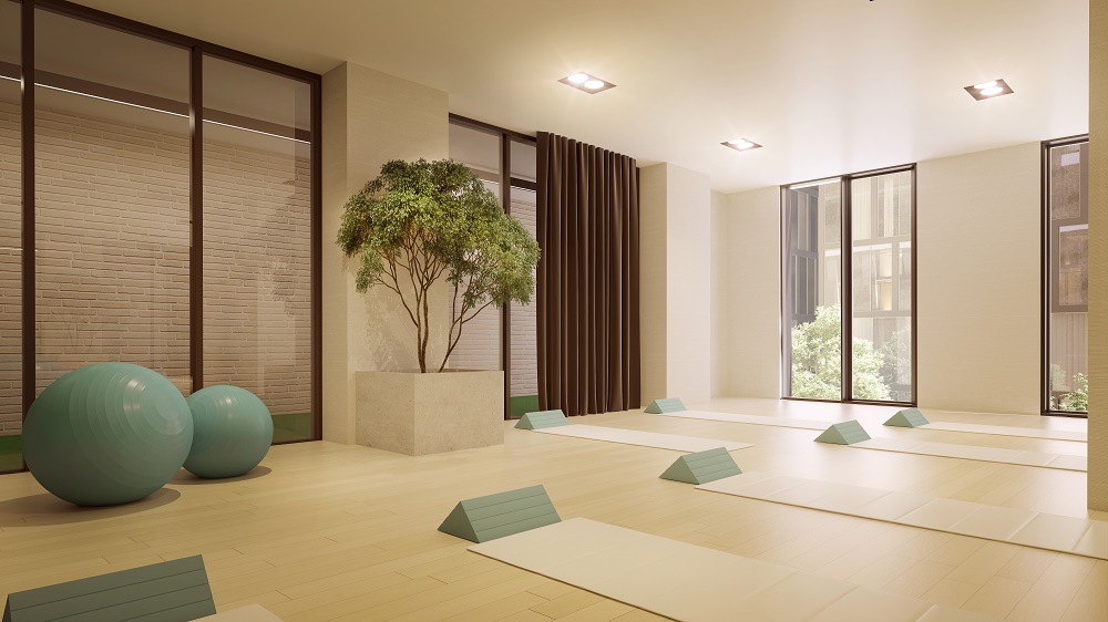 The Riv Condos - Yoga-Room