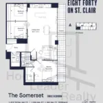 The Somerset Suite 711 9 The Somerset Suite 711 Eight-Forty-Condos-3A-floorplan