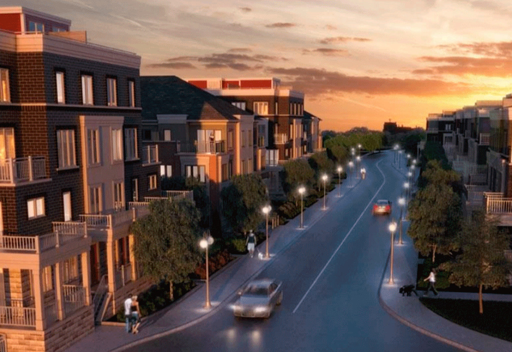 Westshore at Long Branch Towns - Sunset-Street-View-3