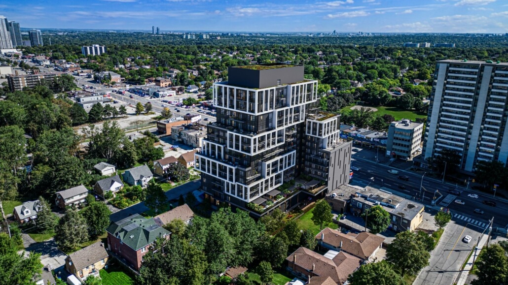 6080 YONGE CONDOS - Birds-eye