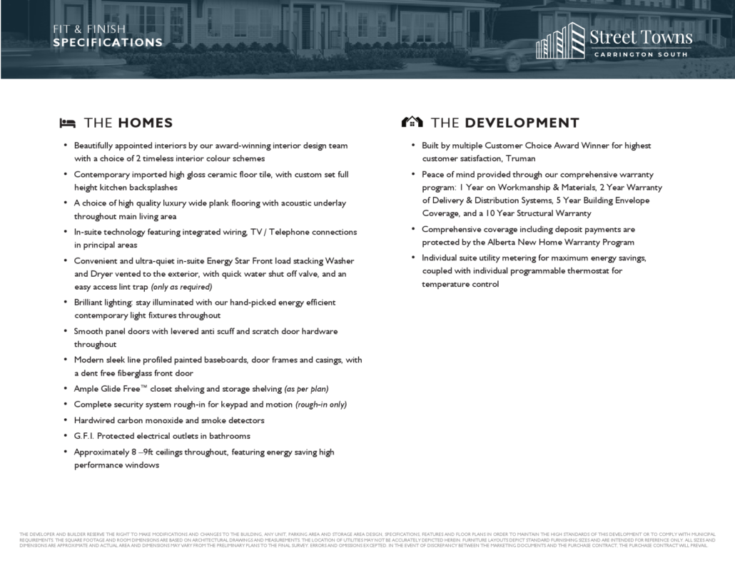 Carrington Street Towns