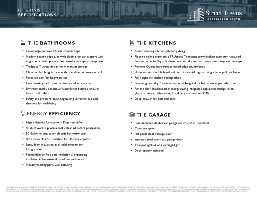 Carrington Street Towns