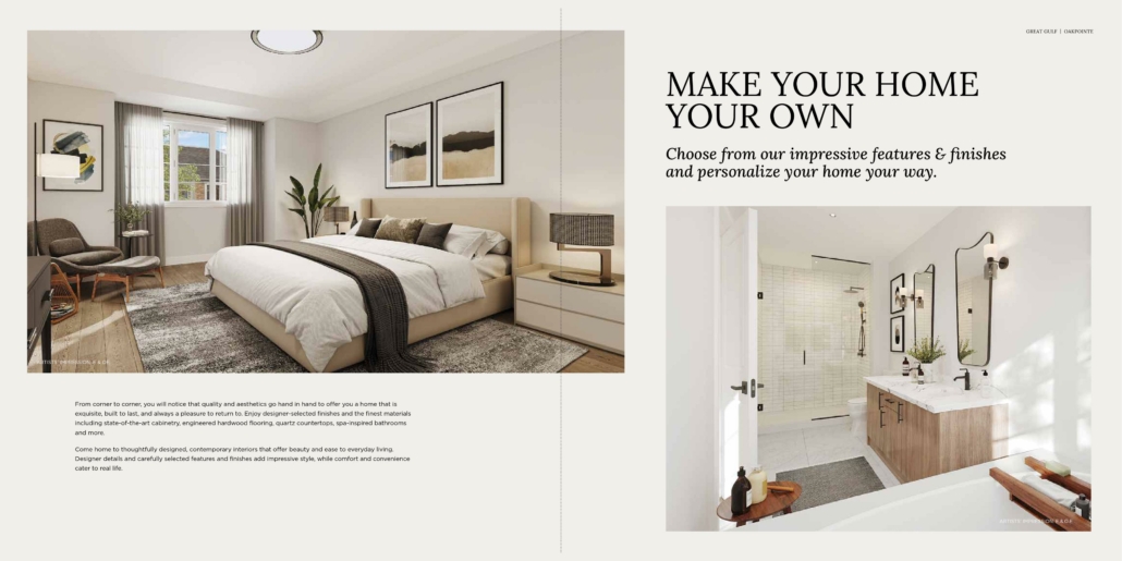 Oakpointe Townhouse - bedroom-bathroom