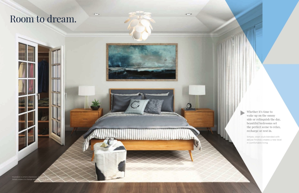 Whitby Meadows Towns - Bedroom