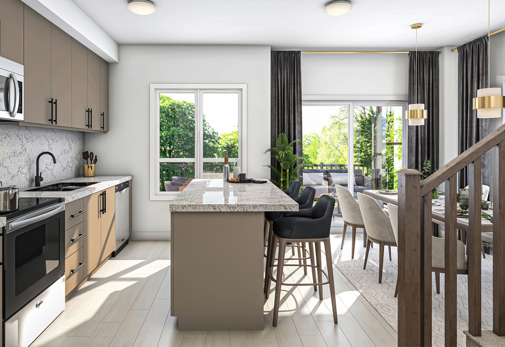 Interlude Towns - 3-Bedroom-Unit-Lower-Level-Interiors-5