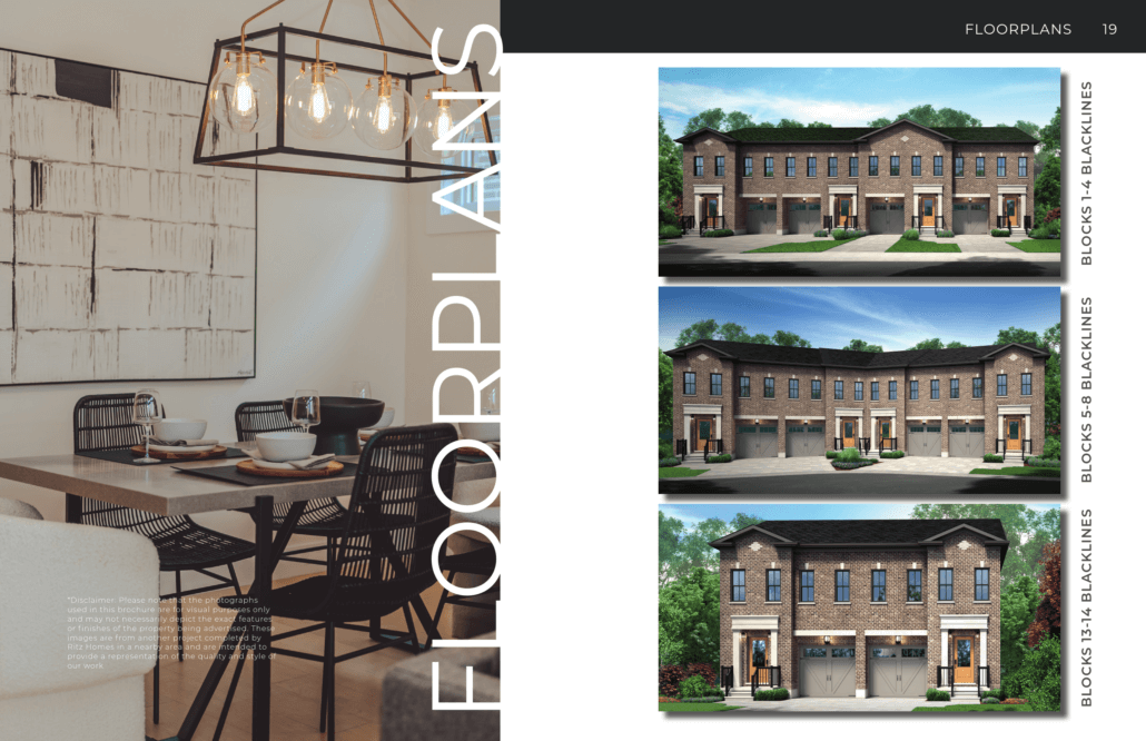 Riverbend Brownstones Towns - Floor-Plans