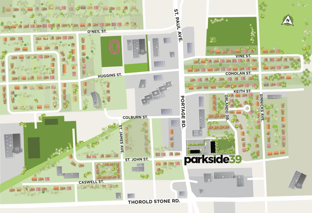 Parkside39 Towns  - site-plan