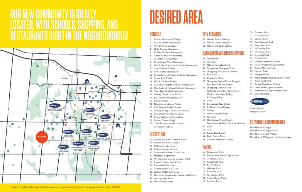 Soleil Homes - site-map