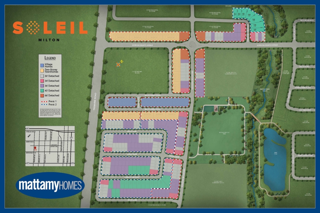 Soleil Homes - site-plan