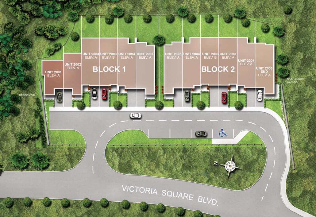 Royal Victoria Towns - Site-Plan