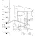 Park Road Condos - 1D+D - floorplan