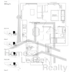 Park Road Condos - 1K+D - floorplan