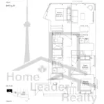 Park Road Condos - 3J+M - floorplan