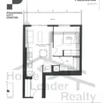 Pickering City Center Condos - 1007 - floorplan