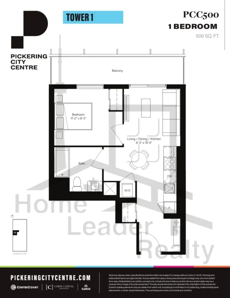 Pickering City Center Condos - 2008 - floorplan