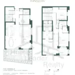 The Winslow Condos The Oswald 104 Floorplan