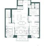 The Winslow Condos | The Pinedale | 1163 SQF | 2B 4 The Winslow Condos | The Pinedale | 1163 SQF | 2B The Winslow Condos The Pinedale FloorPlan