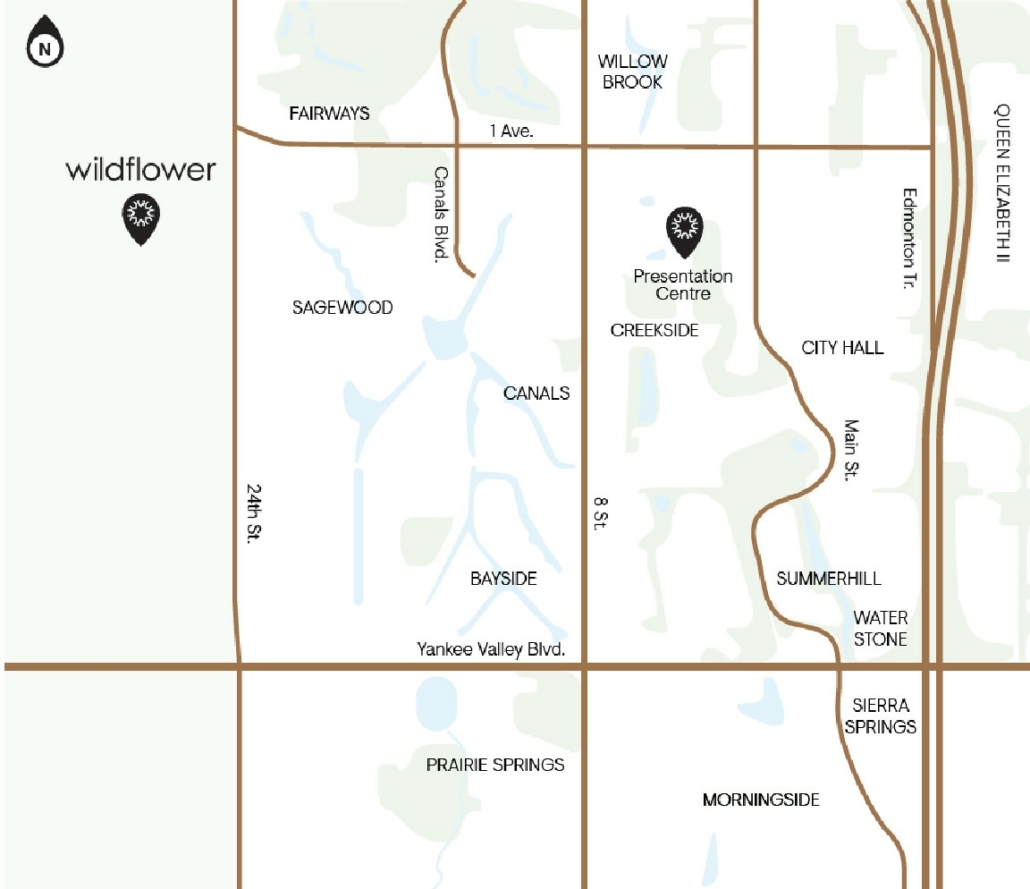 Wildflower Homes Map