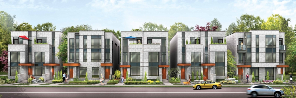 St. Clair Village Towns View