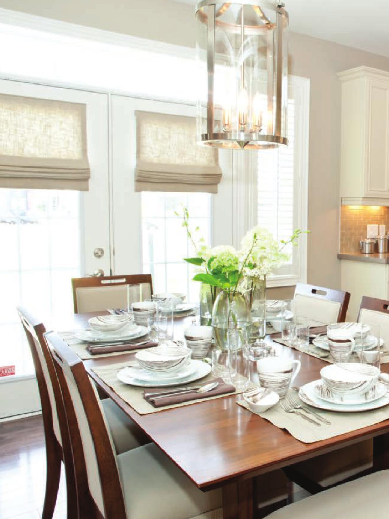 East Preserve Oakville Towns Dinning Room