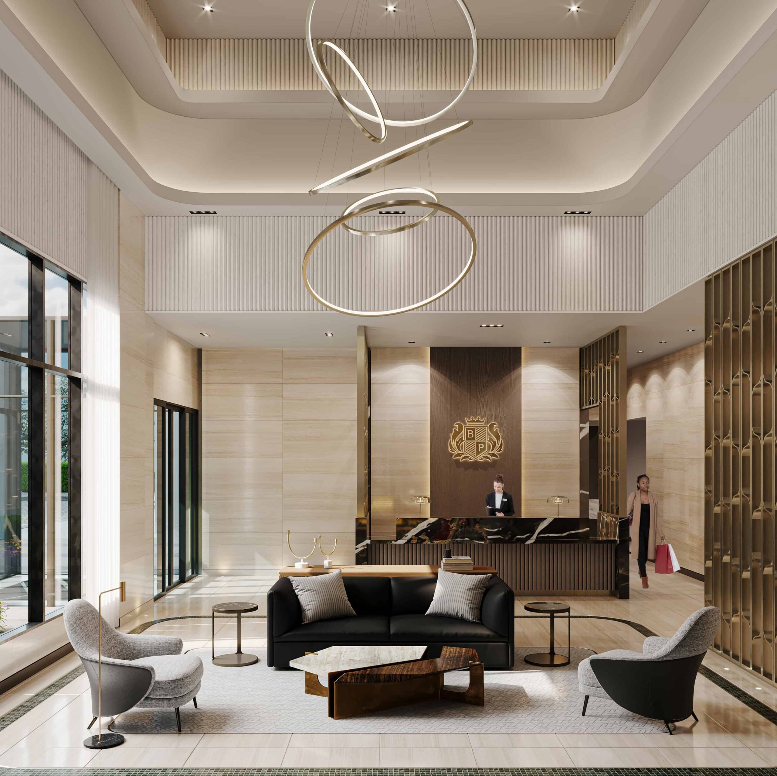 Bristol Place Condos Amenities - Lobby Desk