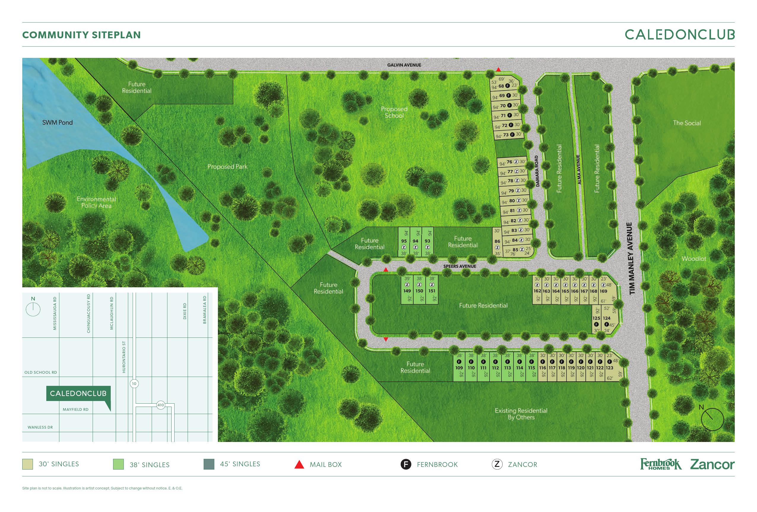 Caledon Club Site Plan