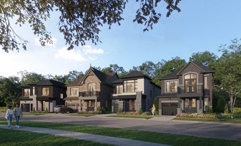 Caledon Club Streetscape Rendering