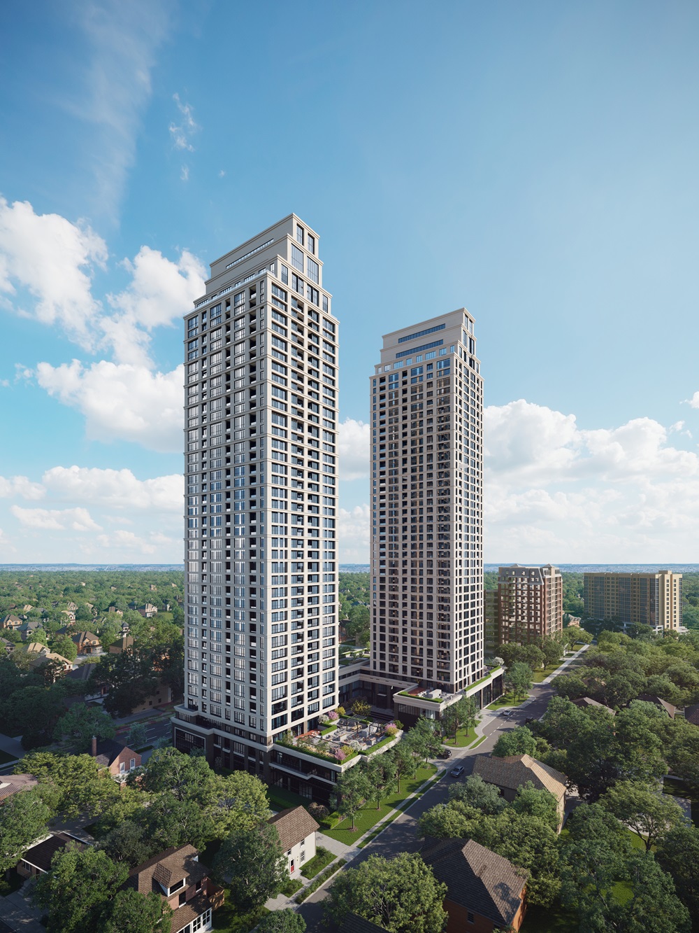 Bristol Place Condos Exterior - Thomas St View