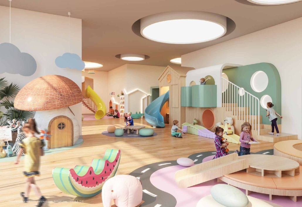 Garden Series Condos 2 Kids Play Room