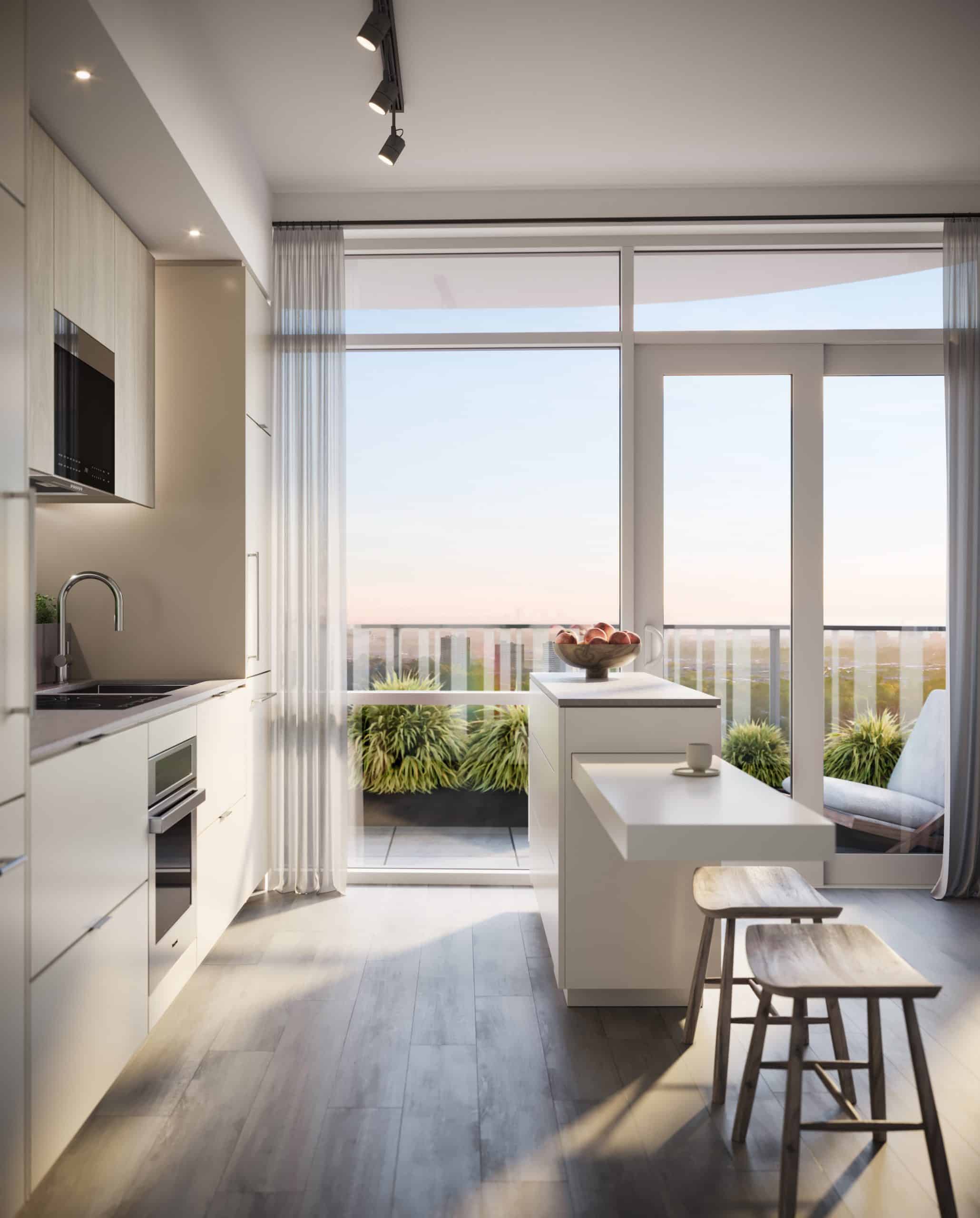 Alba Condos Kitchen Vignette