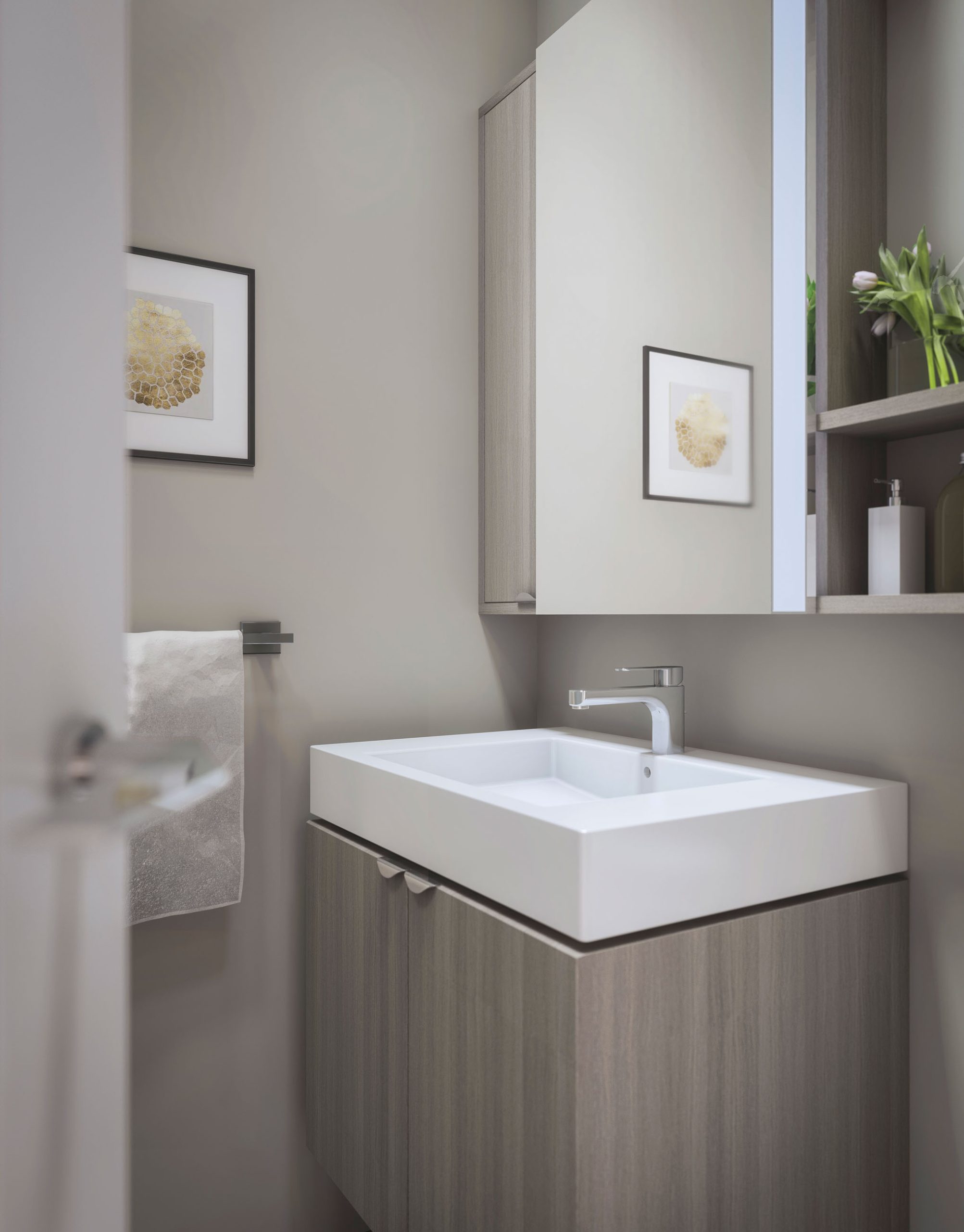 RODEO BUILDING INTERIOR 1Bed Bathroom