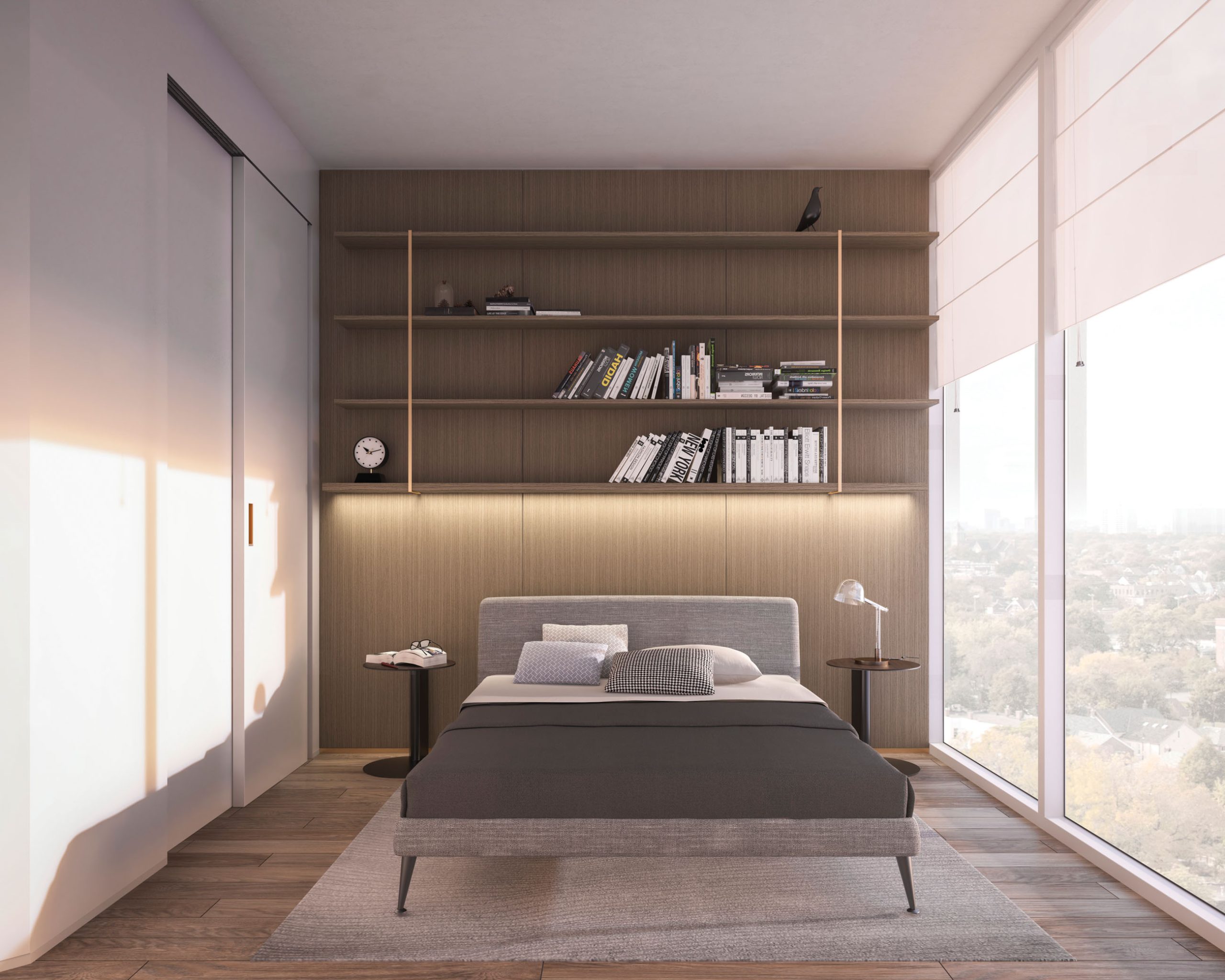 RODEO BUILDING INTERIOR 1Bed Bedroom