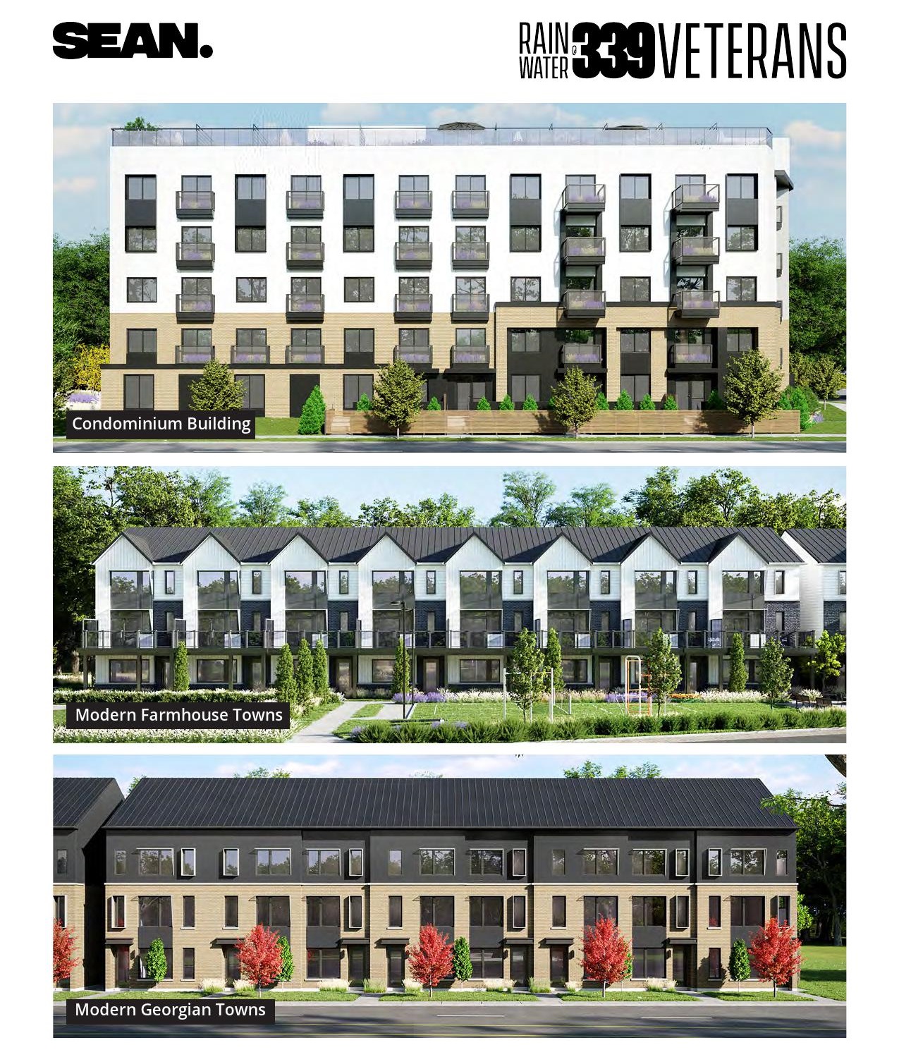 Rainwater at 339 Veterans Condos Veterans Lane