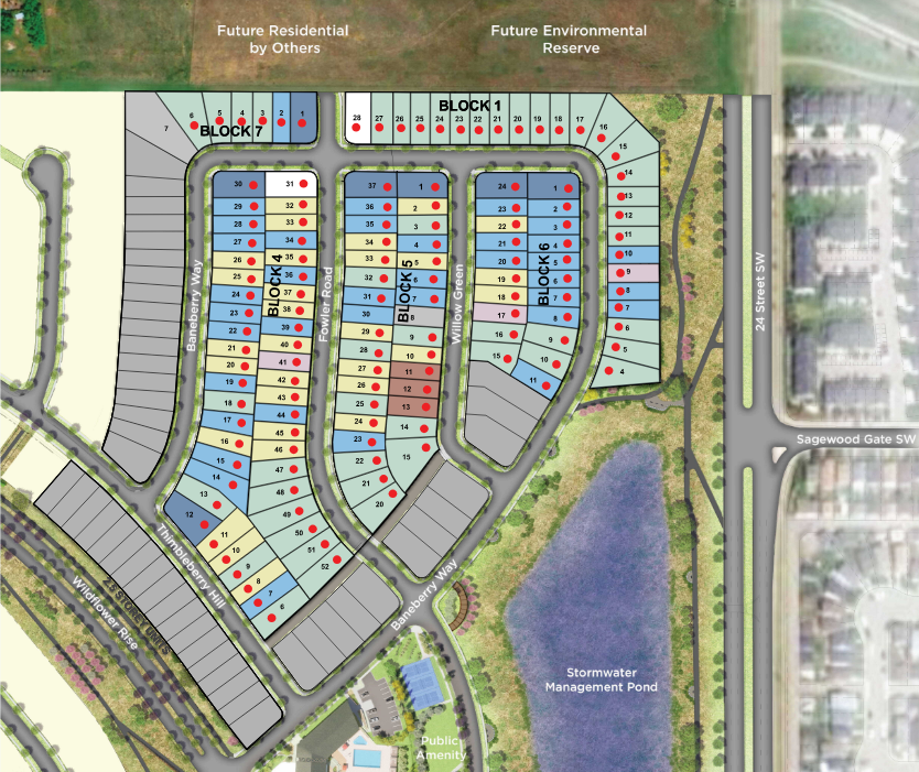 Wildflower Homes Site Plan 1