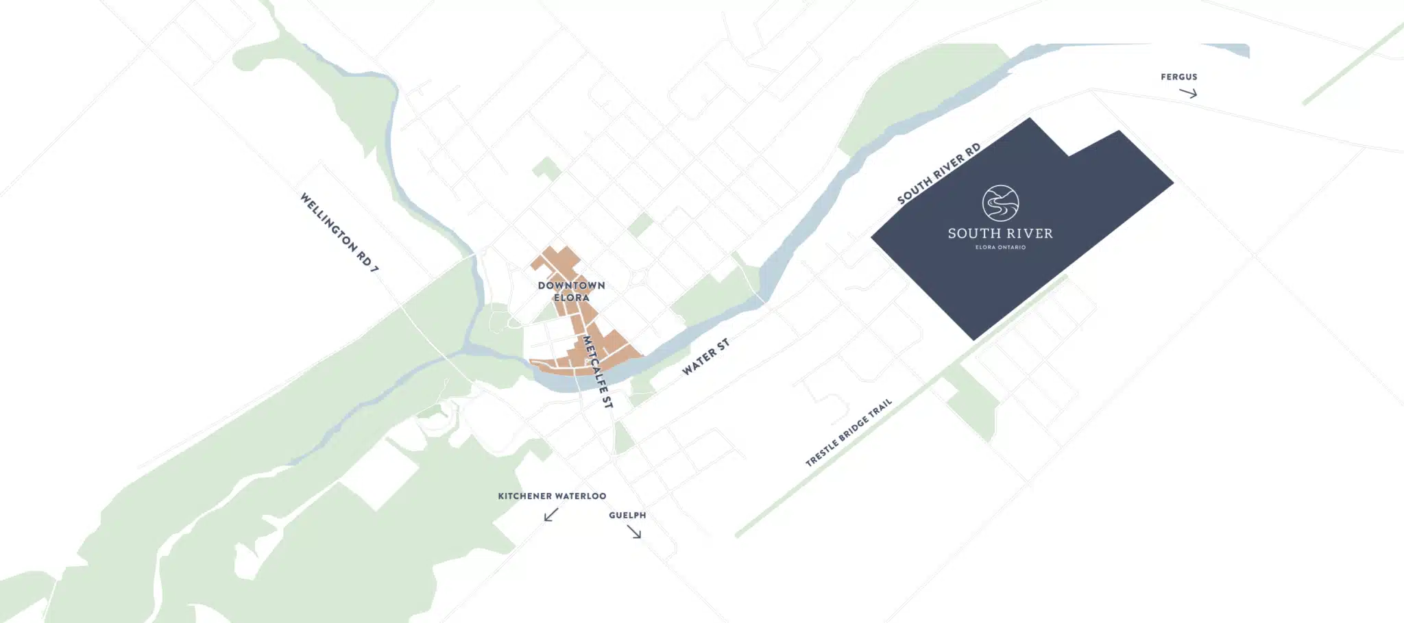 South River Towns In Elora