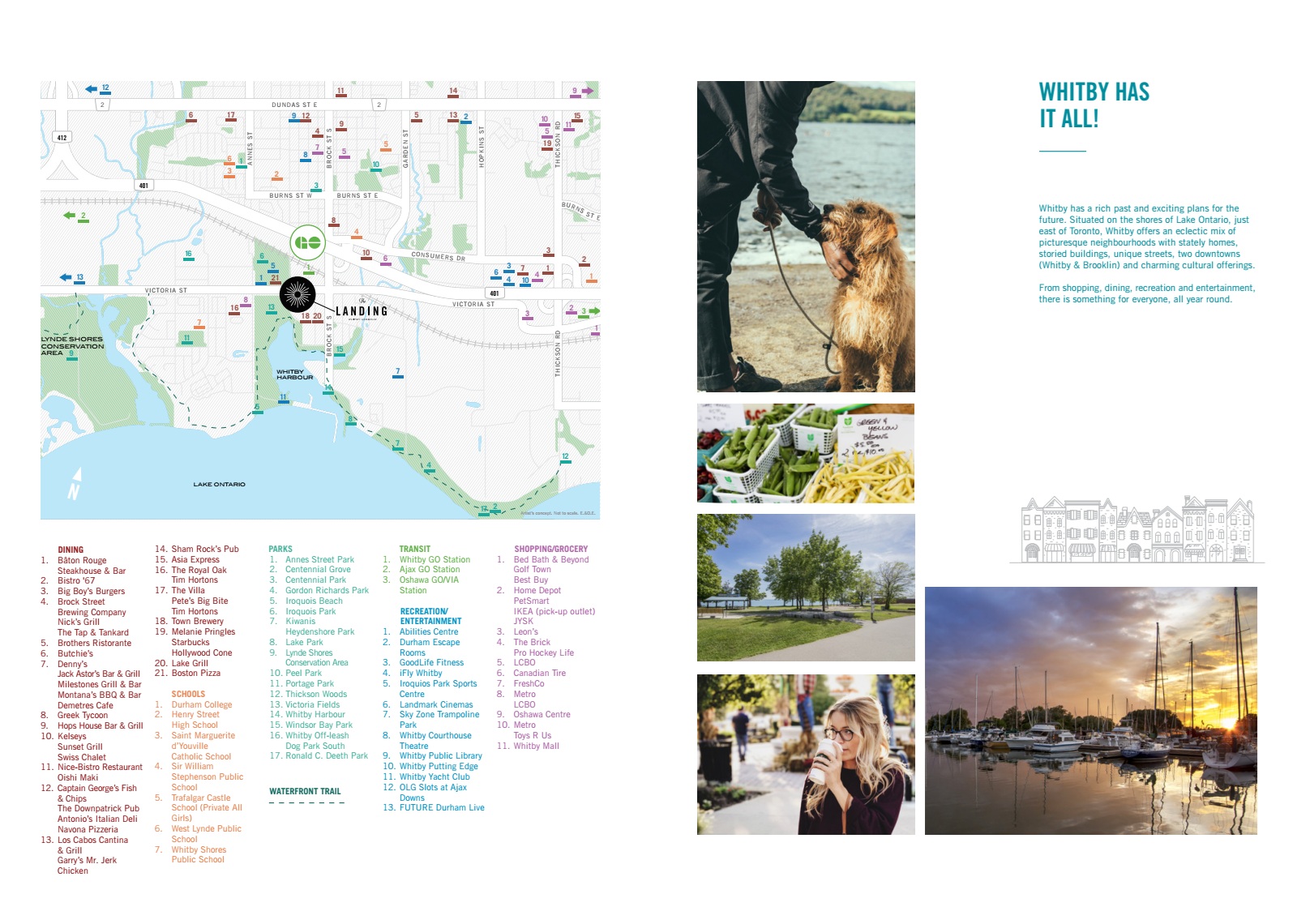 The Landing Condos at Whitby Harbour