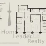 The-Bedford-Condos-2889-SqFt-3B+D-floorplan