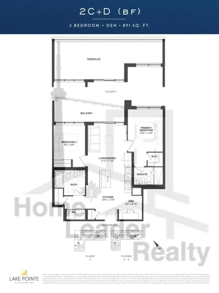 Lake-Pointe-Condos-2C+D-floorplan